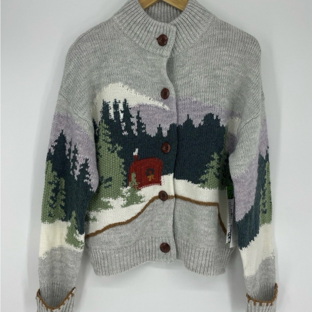 Sundance mountain cabin cardigan xs - Picture 2 of 4
